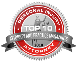 Attorney and Practice Magazine's Top 10 Attorney 2018
