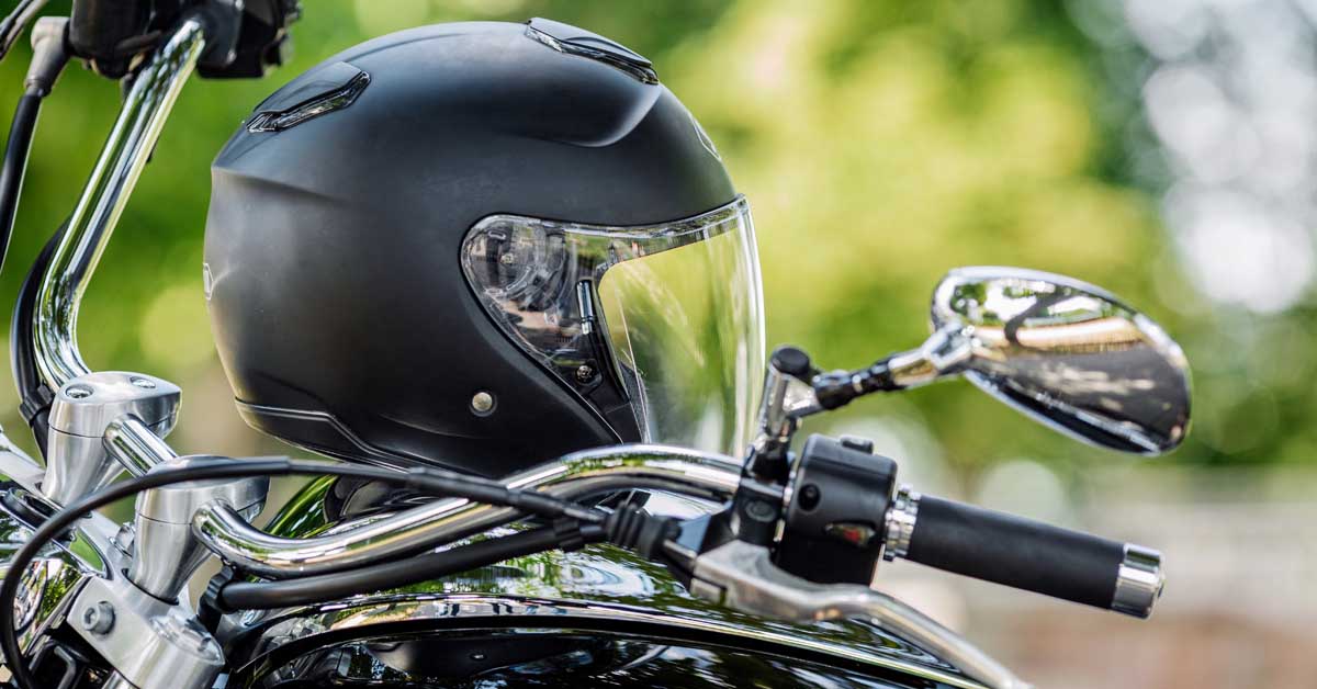Perfect motorcycle helmet - Motorcycle Accident Attorney